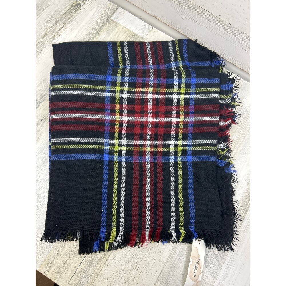 Macchia di Ruggine unisex oversized blanket scarf plaid new lightweight
